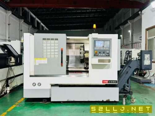 500重型刀塔机9成新22年产云南精机CK-500重型斜轨数控.