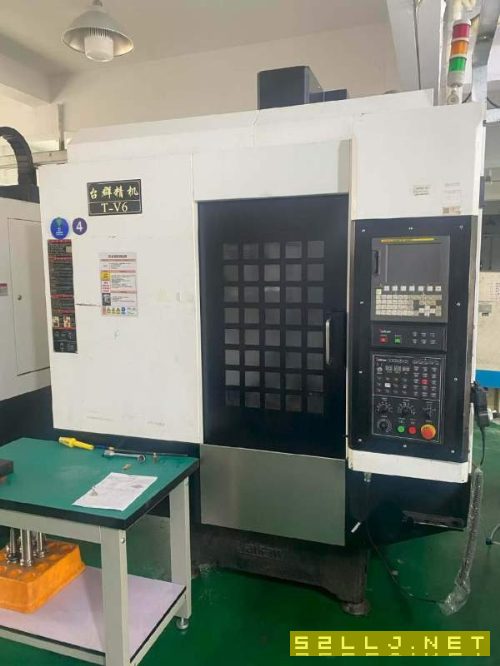 买下两台工厂在位台群T-V6加工中心，高配发那科OI-MF