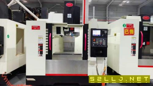 新到一台2025年乔峰VH85重型855加工中心，三菱M80系统.