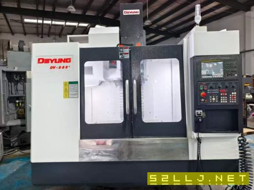 同款2台，2023年德扬DV855加工中心，法那科mf