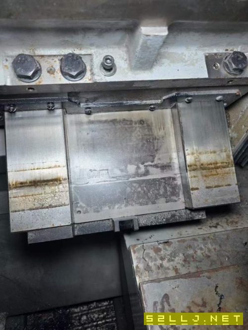 日本津上M08JL5-II数控车床，配8寸千岛液压卡盘加工直.