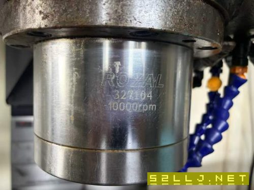 23年乔地855加工中心，发那科MFplus系统，三轴滚柱线.