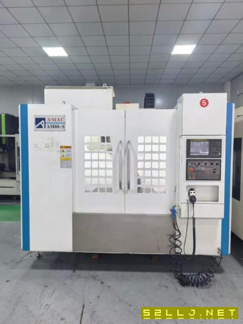 南京阿迈科855立式加工中心三轴滚柱导轨.重型光机发那.