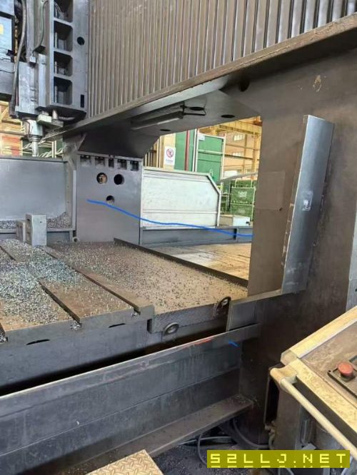 刚刚买下一台重型5029数控龙门发那科系统a法驱动两线.