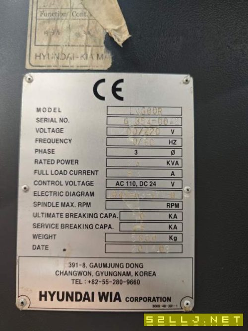 昆山仓库搬家低价出售韩国威亚300数控立车、感兴趣的.