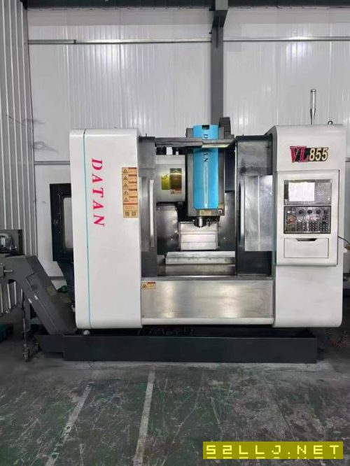 同款2台，杭州大天855加工中心发那克m