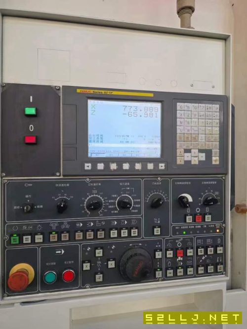 台湾油机KV500E数控立车，3台配15寸液压卡盘，发那科T.