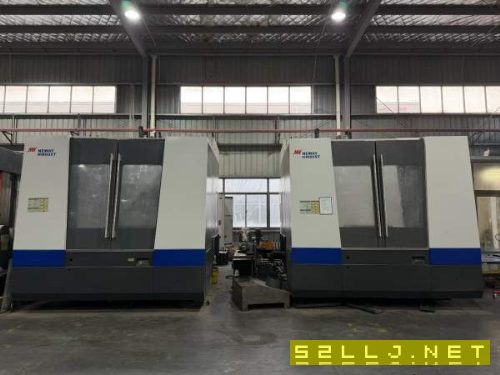 后一台纽威HM805T双工作台卧加，到T结构，发那科MF系.