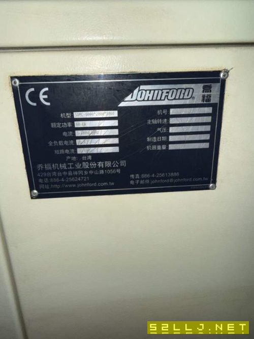 市场稀缺台湾原装6米乔福动柱式龙门加工中心DMC-6000F.