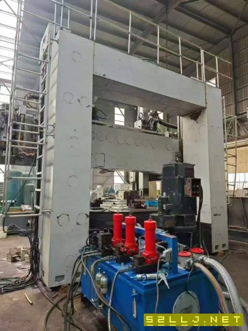 齐重4米DVT40020/32A-NC，原装数控双柱立车，加工高度.
