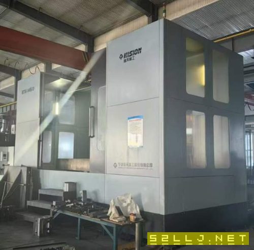 宁波海天HTM160H/D镗铣床工作台，千分之一度镗杆直径1.