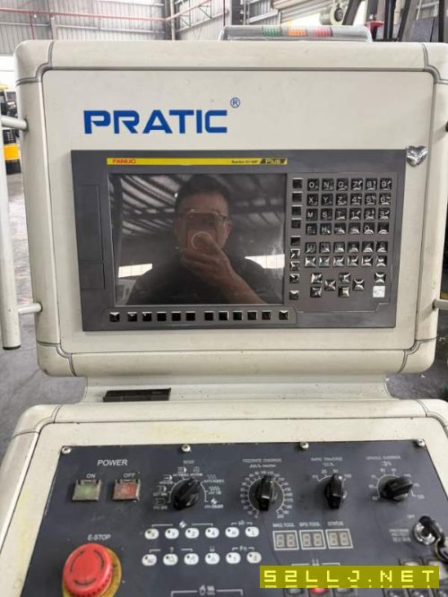 准新普拉迪PYB4500型材机,法纳克MFplus系统,主轴BT4.