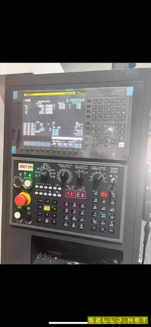 浙江迈兴途V856立式加工中心、发那科plus系统、三轴线.