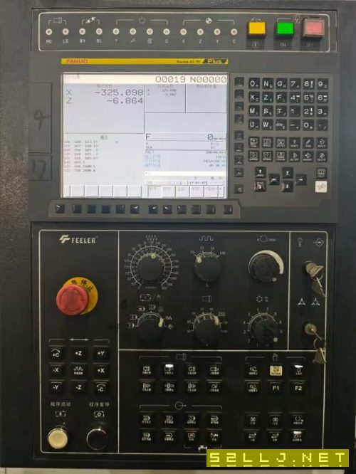 准新2024年友佳FVT-600数控立车，发那科TF-plus系统，.