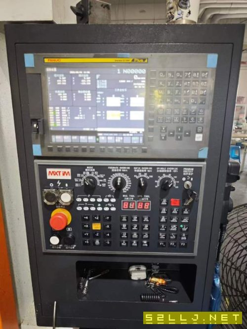 同款两台浙江迈兴途V856立式加工中心、发那科plus系统.