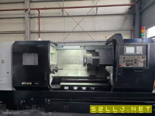 台湾原装胜杰MT412-1500数控车床，标配12寸液压卡盘，.