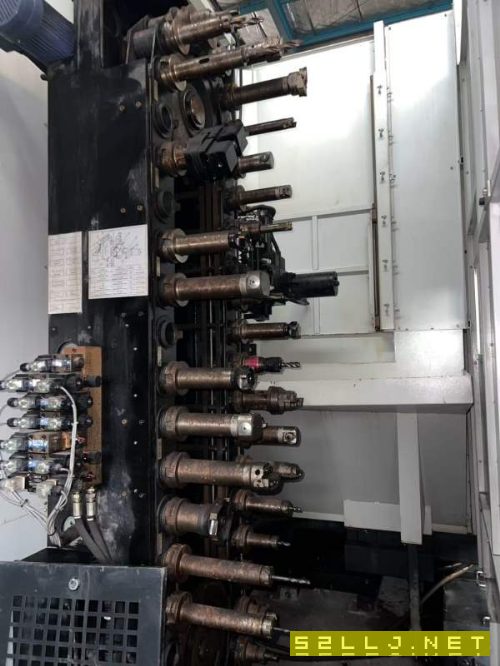 海天HUP100双台卧式加工中心，工作台1000/1000mm，三.