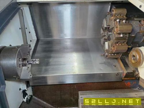 台湾原装程泰GCL-2L,两轴硬轨,8寸液压卡盘,过棒料6.