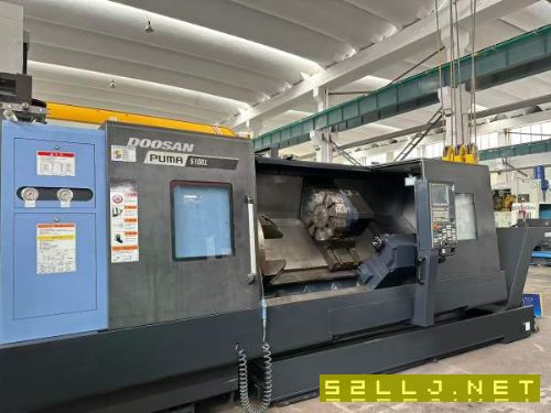 韩国斗山PUMA5100LC重型斜轨数控车2018年出厂发那科TF.
