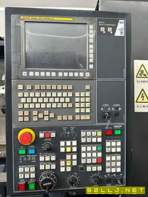 韩国斗山PUMA5100LC重型斜轨数控车2018年出厂发那科TF.