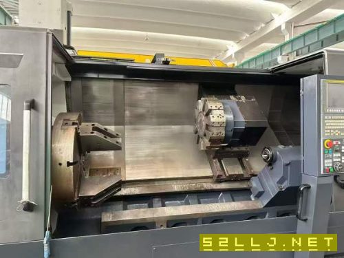 现货2018年斗山PUMA5100LC重型斜轨数控车发那科0i-TF.