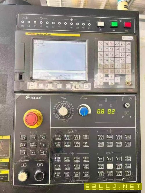 台湾友佳FVP-800A立式加工中心发那科MF系统一台、MD系.