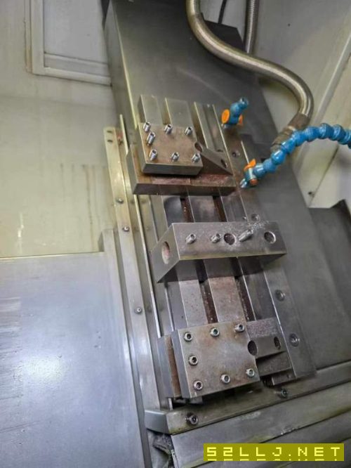 台湾程泰TLS1500斜轨排刀机，配6寸液压卡盘6000转电主.