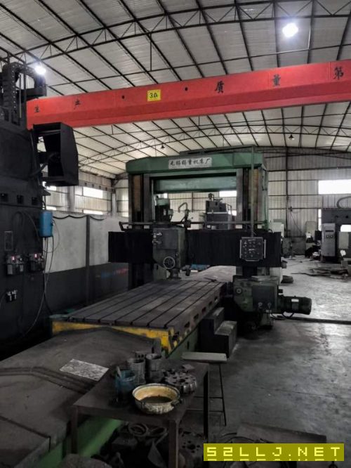 刚定一台无锡锡重，重型3014普通龙门铣，工作台3000x1.