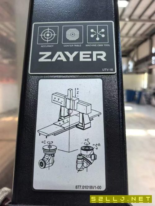 全球顶尖品牌西班牙ZAYER（萨亚）龙门五轴加工中心型.