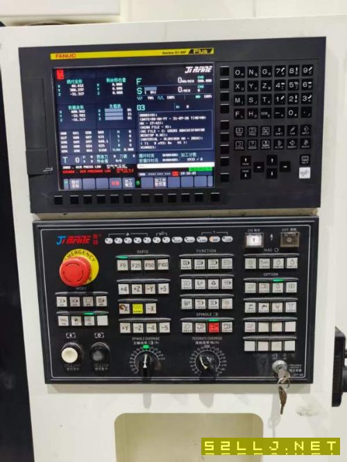 新到一台2023年乔峰EV-1160加工中心，发那科OI-MFPlus.