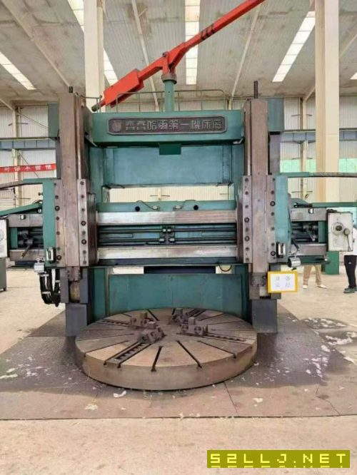 精品齐重C5225E16/10双柱立式车床出厂时间：2009年5月.