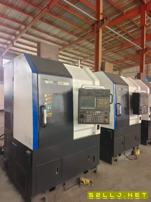 韩国威亚LV300数控立车型号：LV300RL/R发那科32i高配.