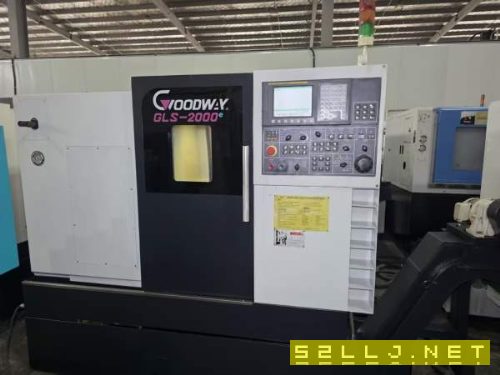 同款5台，台湾程泰GLS2000E，主轴配8寸千岛卡盘，通孔.