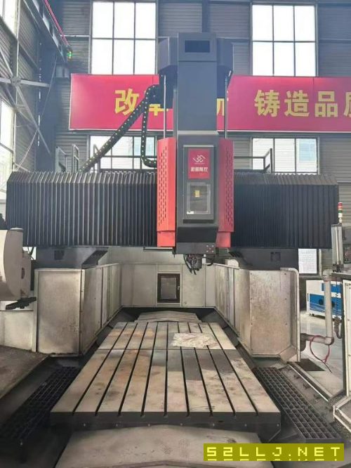 在位南京钜钢4025数控龙门加工中心、设备安装少用、发.