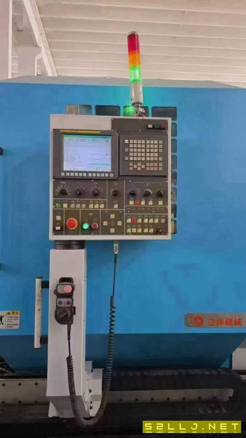 台湾原装立仲CNC-S50/3M管螺纹数控车床，24寸双液压卡.