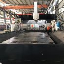 2020年12月南通永锠6025数控龙门，二线一硬，T型滑枕，发那科系.