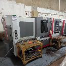 9成新2021年底佳欧YK5235斜轨数控车床2台，8寸卡盘，1.
