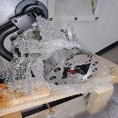 同款四台原装进口斗山8寸卡盘车铣中心：型号 LYNX220M.