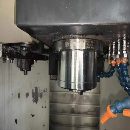 5台2023年集颐855加工中心，发那科MF plus系统，三轴.