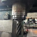 德国数控龙门工作台2.5X5米 门高2米安装在位 带万能铣.