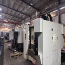 乔峰vh-85立式加工中心，发那科MF系统。