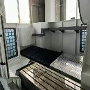 同款两台铸件床身普拉迪数控科技4500型材机工作台：45.