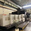 威力421Z龙门铣床。工作台2x4米,门宽2.3米,门高1.7.