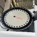 全新安装未用乔峰JHT-800单台卧式加工中心，三轴行程X.