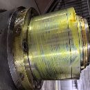 准新国祥HE800L卧式加工中心发那科MFPLUS系统af电机驱.