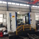 国盛HME-63卧式加工中心，23年出厂，30把刀库，工作台.