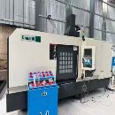 刚刚买下工厂在位2015数控小龙门，三轴线轨，BT40/15K.