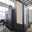 刚到货，高配原装韩国威亚双工位卧式加工中心，型号HS.