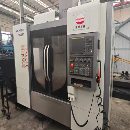 出售：银尚855加工中心一台，三线规，发那科大屏mf系.