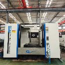 国盛HME-63卧式加工中心，23年出厂，三线轨，30把刀库.